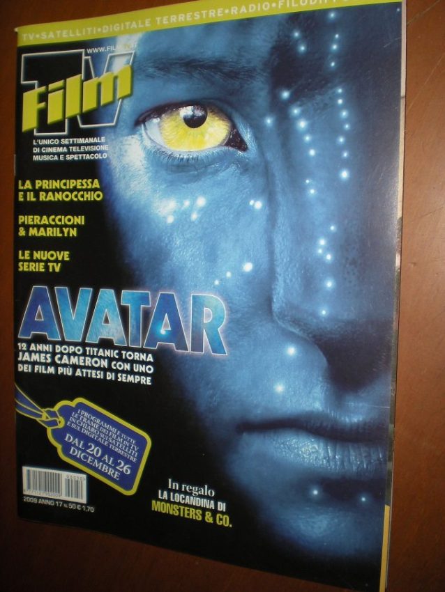 FILM TV magazine side cover Issue 50 20 December 2009