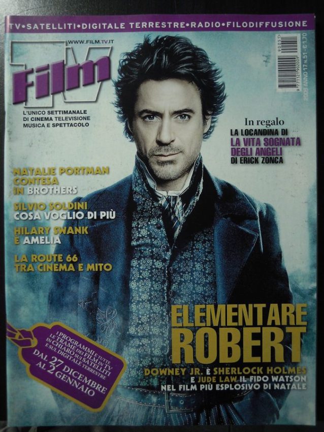 FILM TV magazine side cover Issue 51 27 December 2009