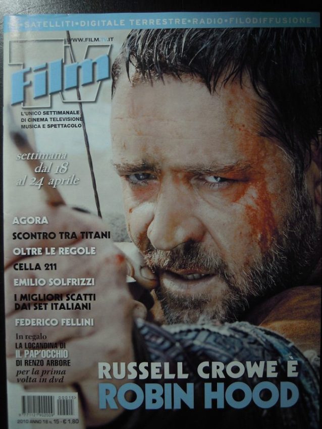 FILM TV magazine side cover Issue 15 18 April 2010