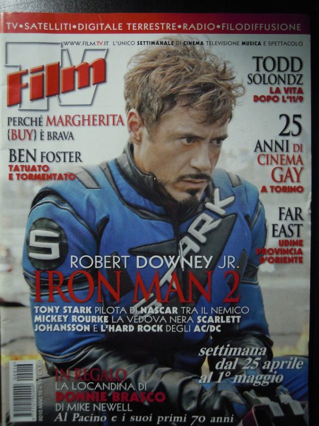 FILM TV magazine side cover Issue 16 25 April 2010