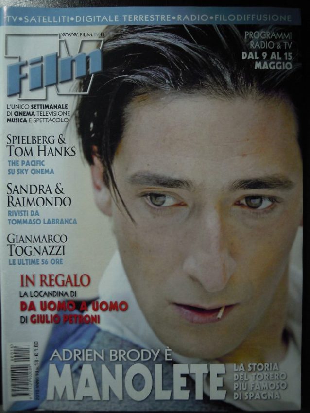 FILM TV magazine side cover Issue 18 9 May 2010