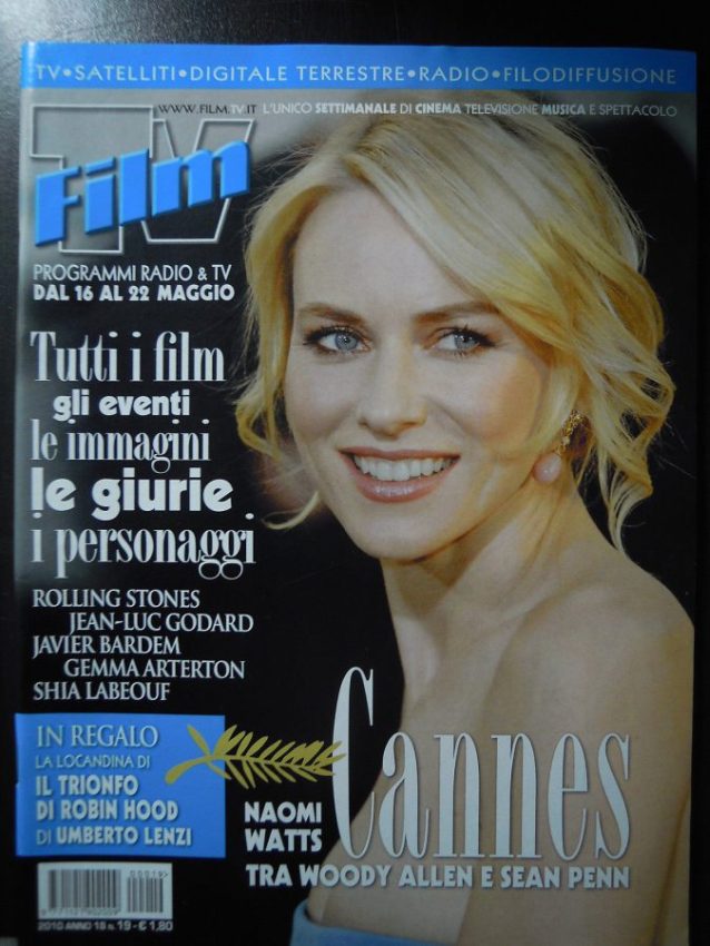 FILM TV magazine side cover Issue 19 16 May 2010