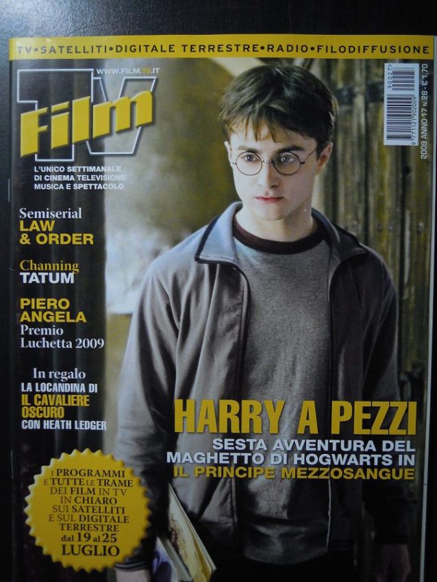 FILM TV magazine side cover Issue 28 19 July 2010