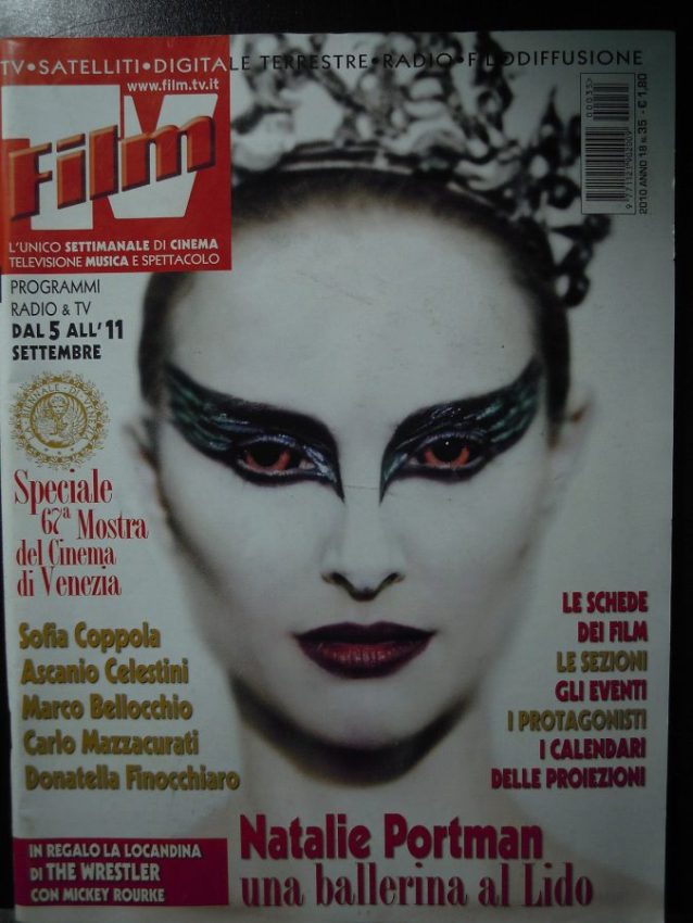 FILM TV magazine side cover Issue 35 5 September 2010