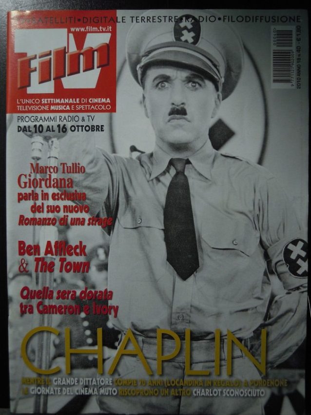 FILM TV magazine side cover Issue 40 10 October 2010
