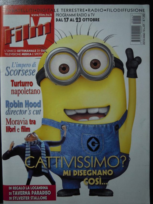 FILM TV magazine side cover Issue 41 17 October 2010