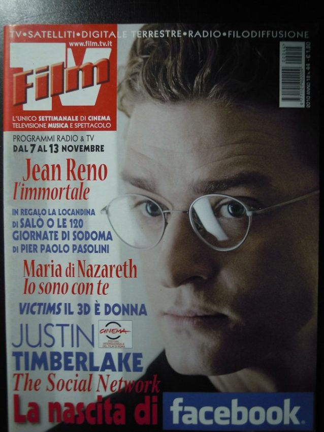 FILM TV magazine side cover Issue 44 7 November 2010