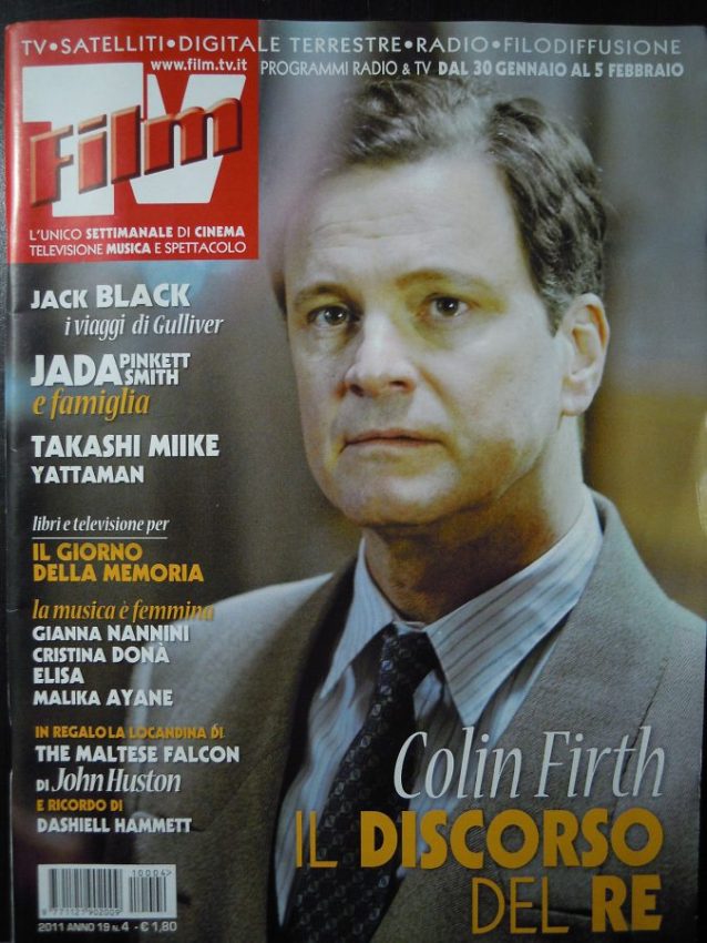 FILM TV magazine side cover Issue 4 30 January 2011