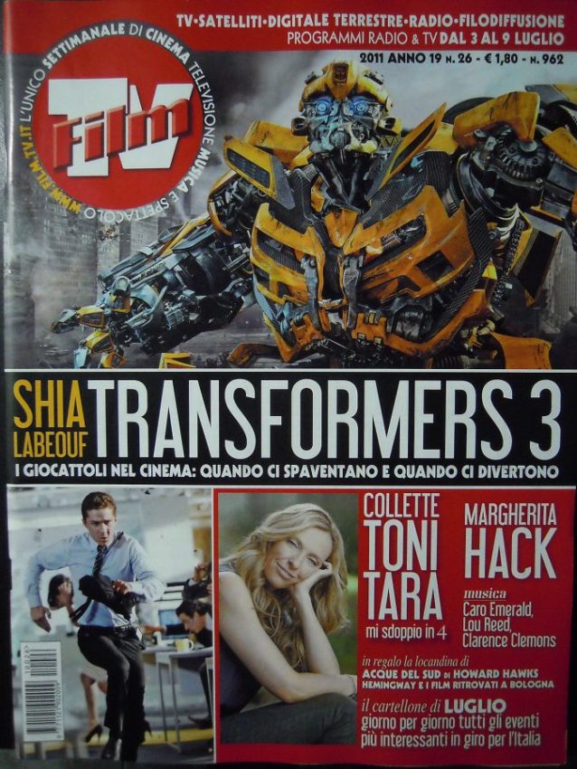 FILM TV magazine side cover Issue 26 3 July 2011