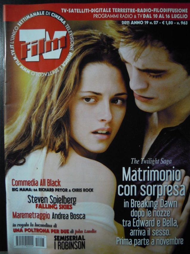 FILM TV magazine side cover Issue 27 10 July 2011