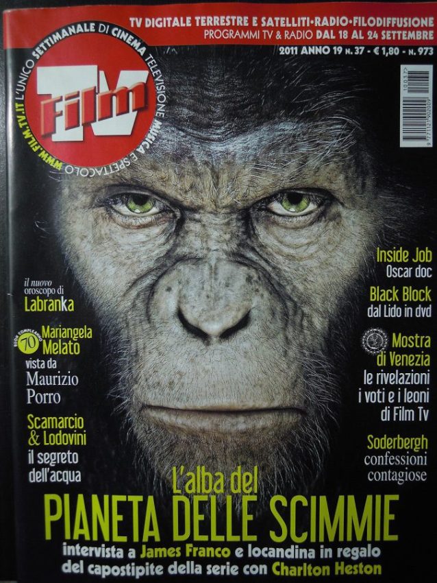 FILM TV magazine side cover Issue 37 18 September 2011