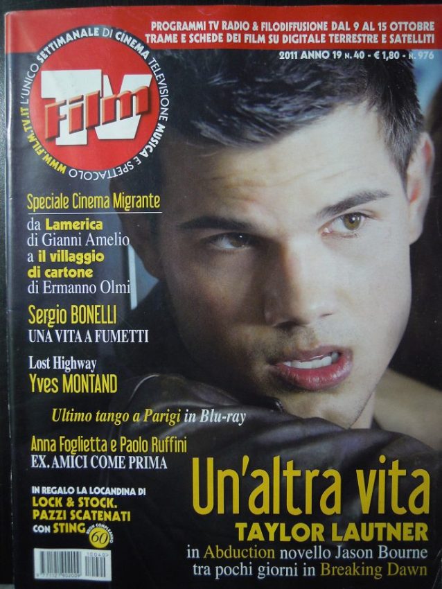 FILM TV magazine side cover Issue 40 9 October 2011