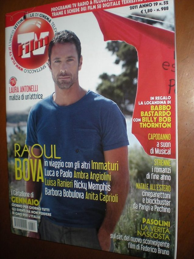 FILM TV magazine side cover Issue 52 1 January 2012