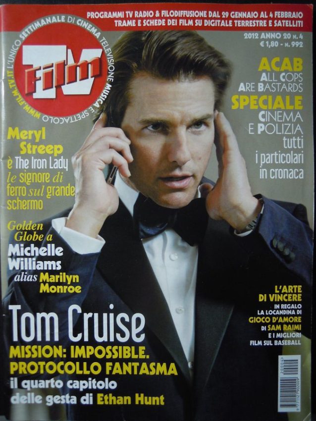FILM TV magazine side cover Issue 4 29 January 2012