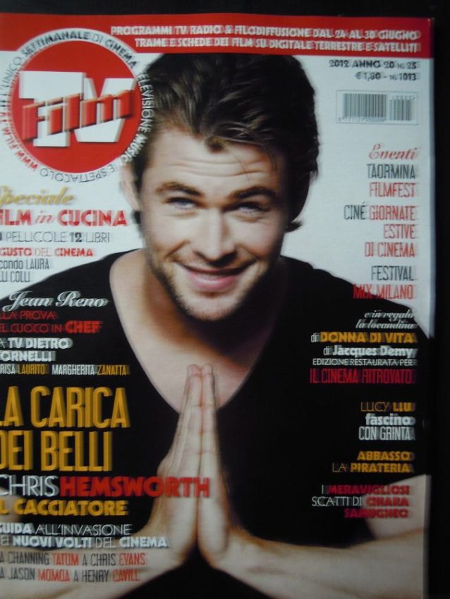 FILM TV magazine side cover Issue 25 24 June 2012