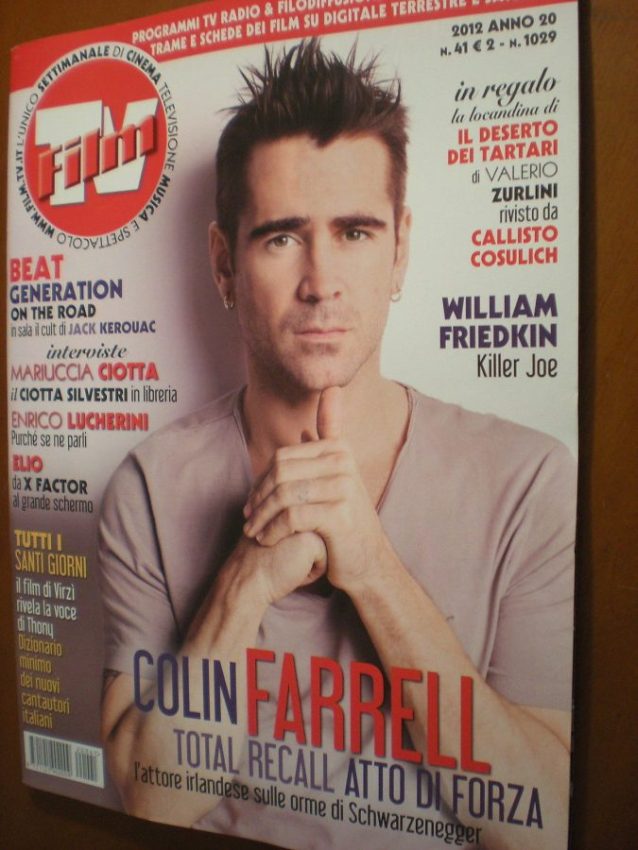 FILM TV magazine side cover Issue 41 14 October 2012