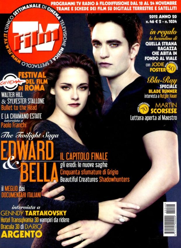 FILM TV magazine side cover Issue 46 18 November 2012