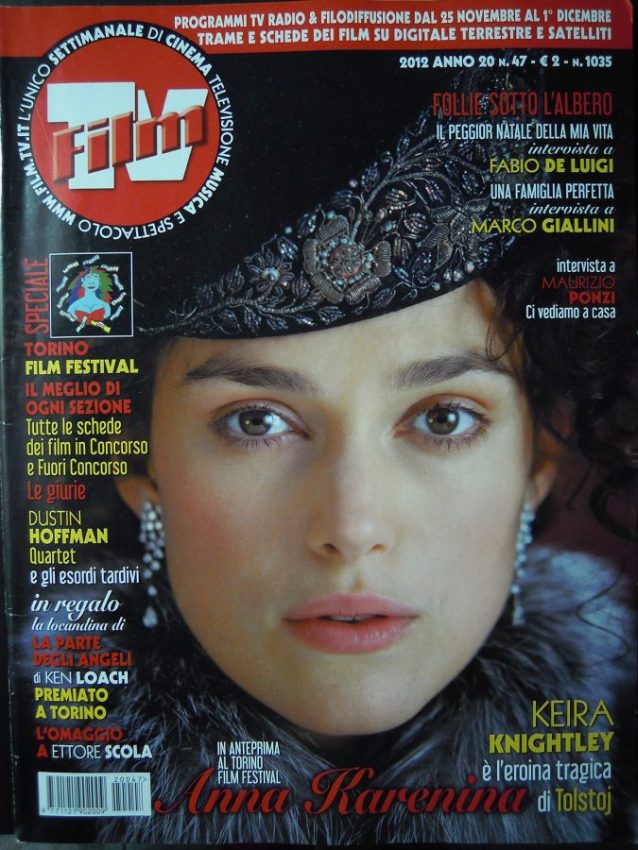 FILM TV magazine side cover Issue 47 25 November 2012