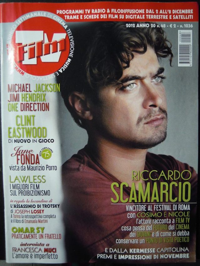 FILM TV magazine side cover Issue 48 2 December 2012