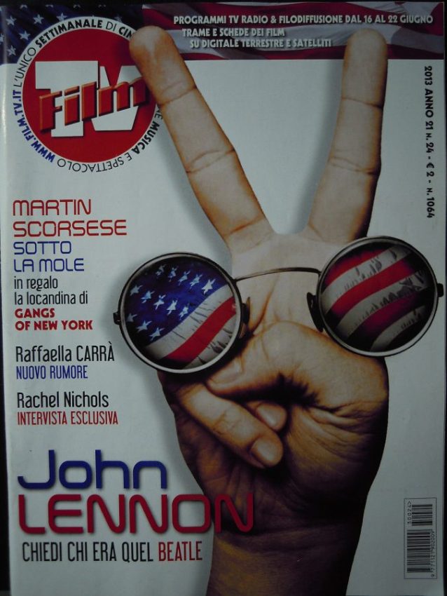 FILM TV magazine side cover Issue 24 16 June 2013