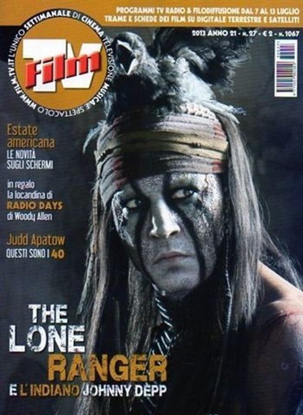 FILM TV magazine side cover Issue 27 7 July 2013