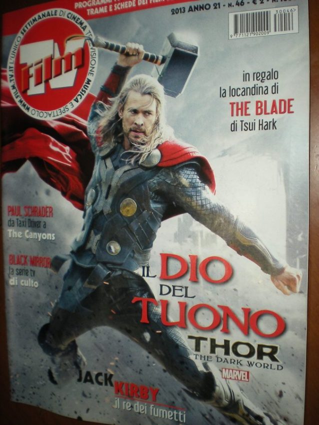 FILM TV magazine side cover Issue 46 17 November 2013