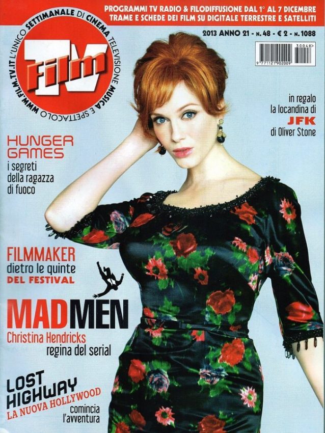 FILM TV magazine side cover Issue 48 1 December 2013