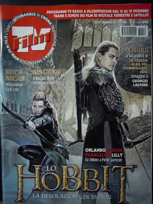 FILM TV magazine side cover Issue 50 15 December 2013