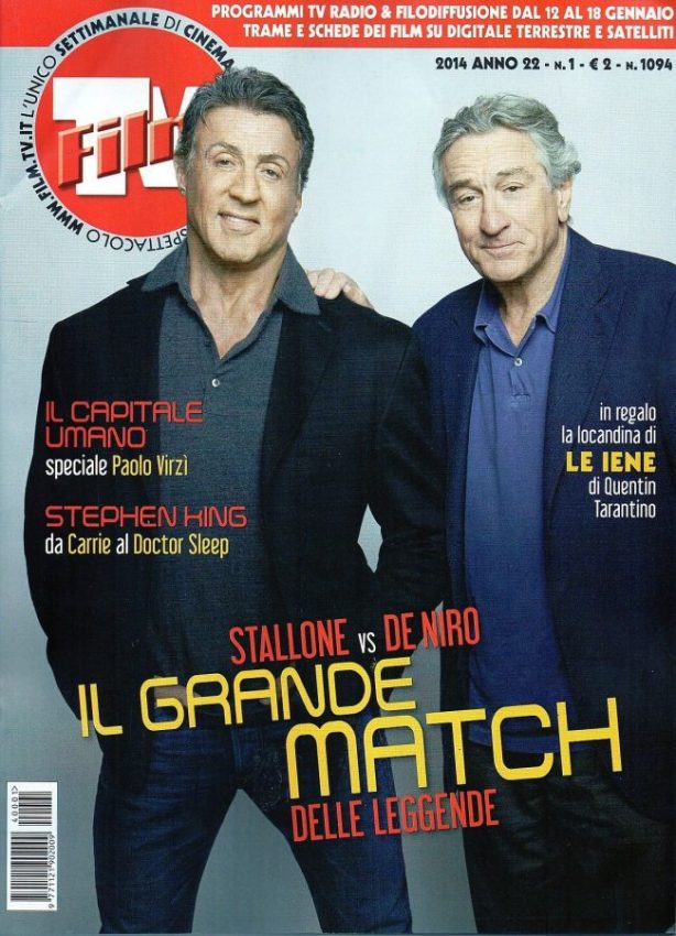 FILM TV magazine side cover Issue 1 12 January 2014