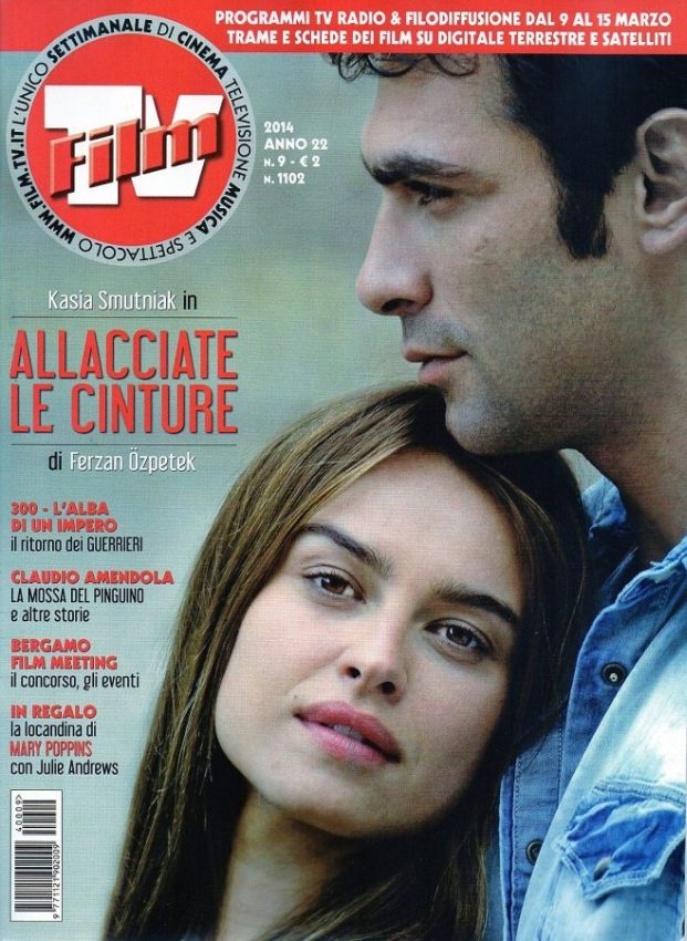FILM TV magazine side cover Issue 9 9 March 2014