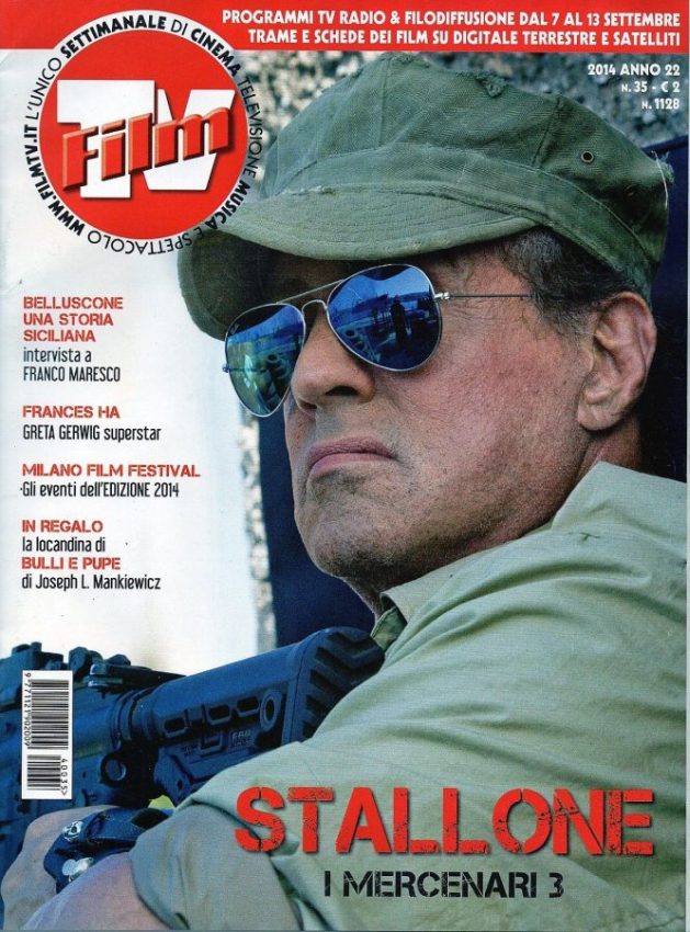 FILM TV magazine side cover Issue 35 7 September 2014