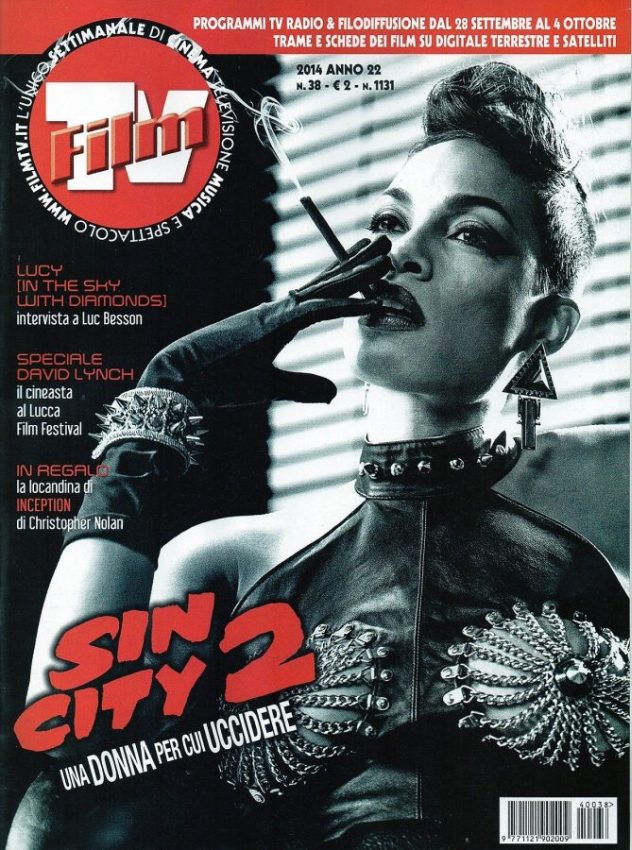 FILM TV magazine side cover Issue 38 28 September 2014