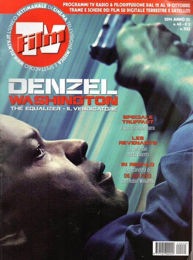 FILM TV magazine side cover Issue 40 12 October 2014