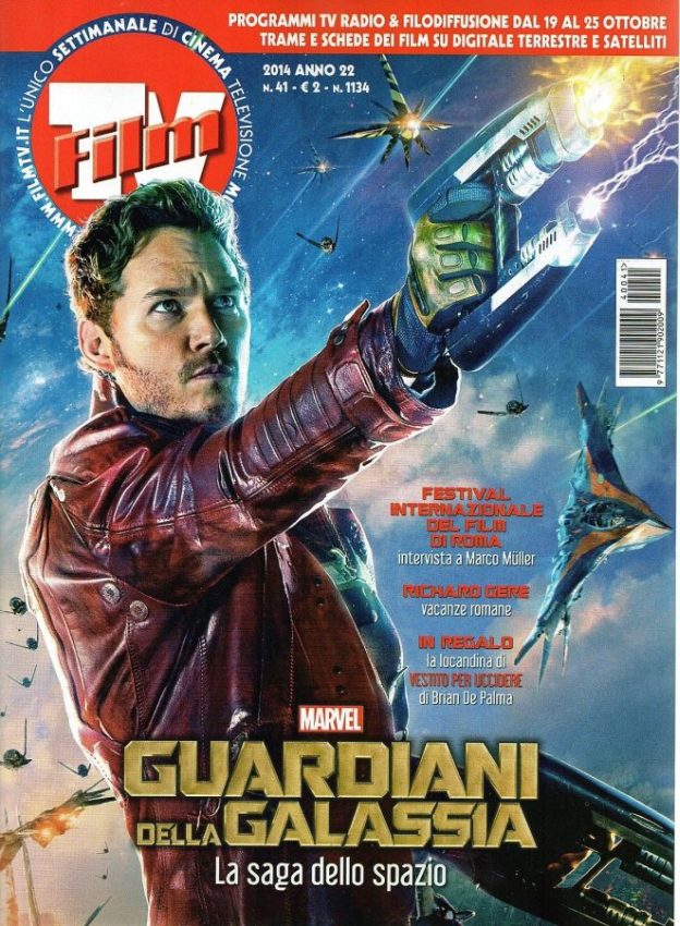 FILM TV magazine side cover Issue 41 19 October 2014