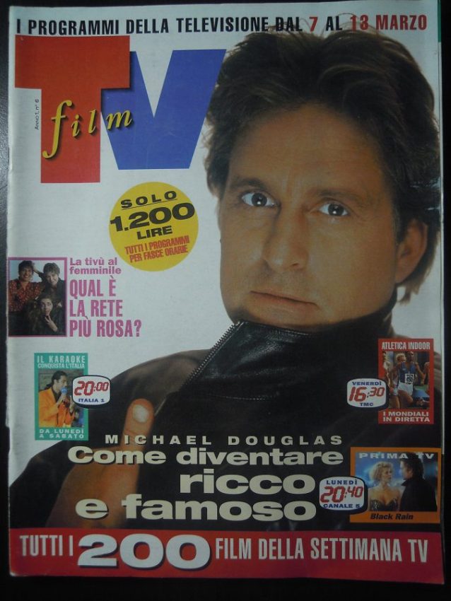 FILM TV magazine side cover Issue 6 7 March 1993