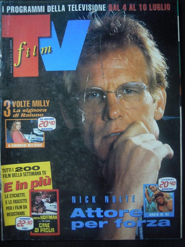 FILM TV magazine side cover Issue 23 4 July 1993
