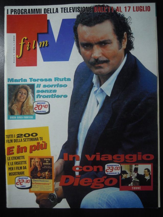 FILM TV magazine side cover Issue 24 11 July 1993