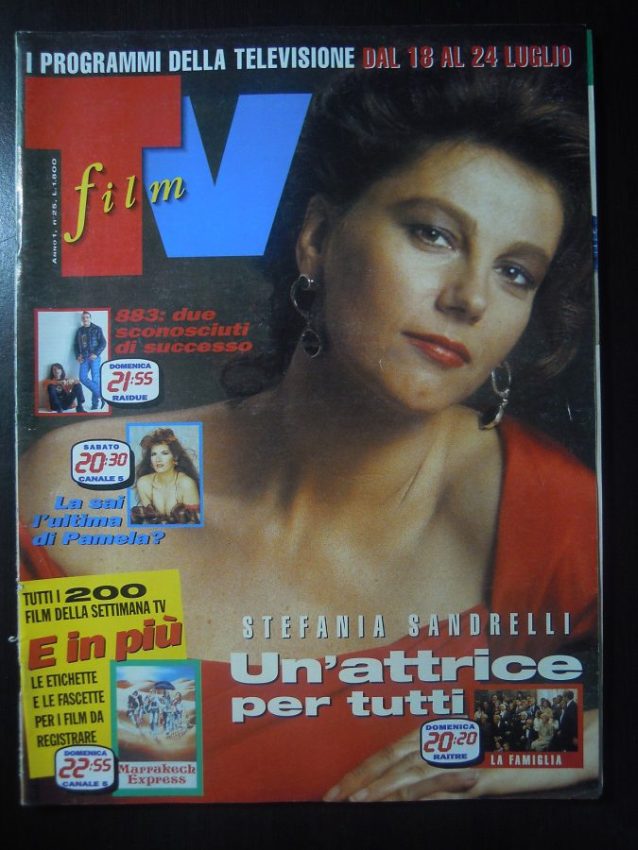 FILM TV magazine side cover Issue 25 18 July 1993