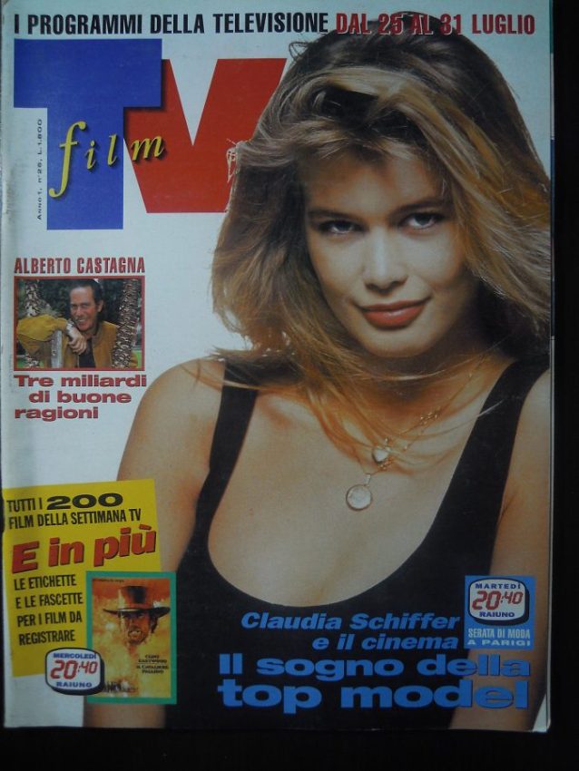 FILM TV magazine side cover Issue 26 25 July 1993