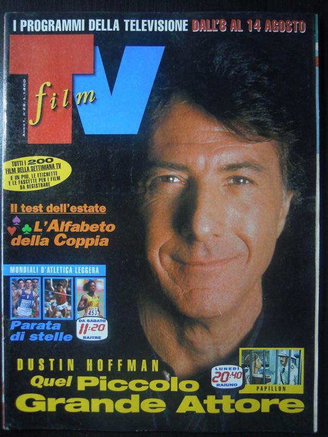 FILM TV magazine side cover Issue 28 8 August 1993