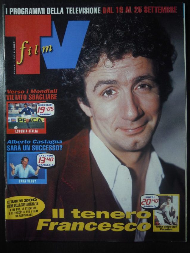 FILM TV magazine side cover Issue 34 19 September 1993
