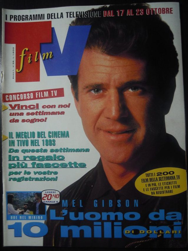 FILM TV magazine side cover Issue 38 17 October 1993