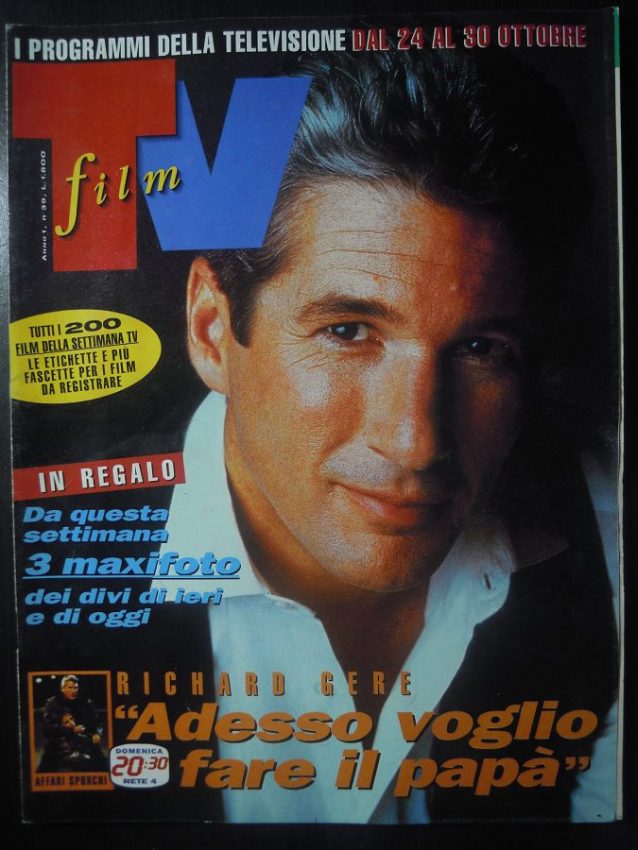 FILM TV magazine side cover Issue 39 24 October 1993