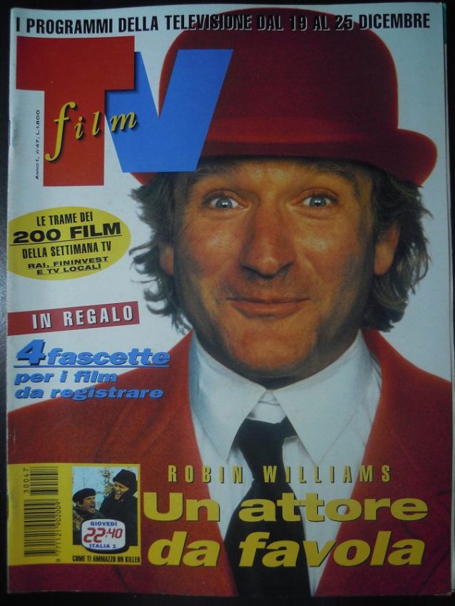 FILM TV magazine side cover Issue 47 19 December 1993