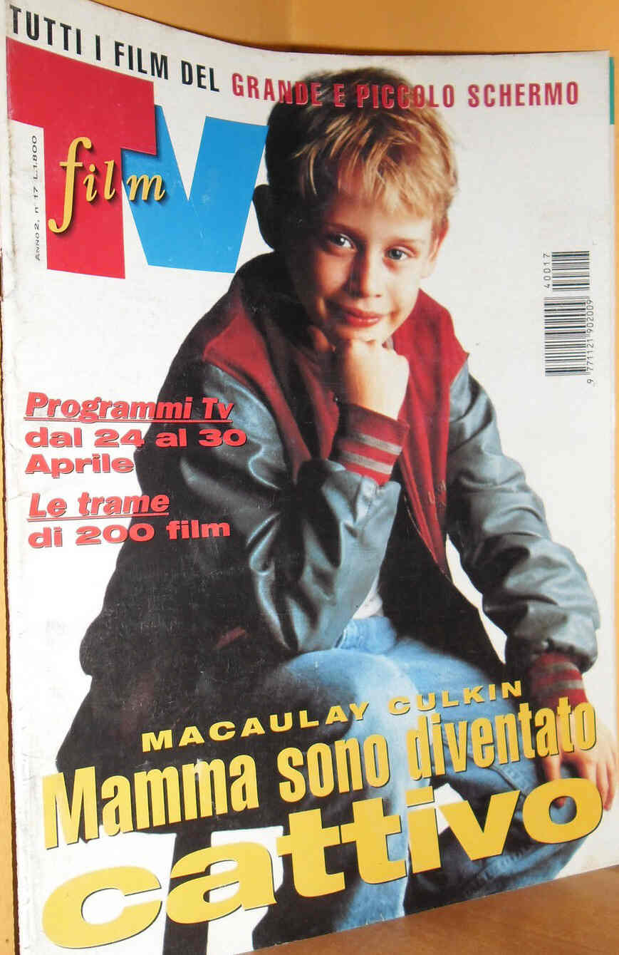FILM TV magazine side cover Issue 17 24 April 1994