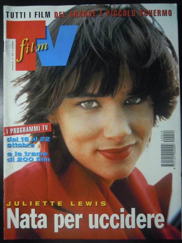 FILM TV magazine side cover Issue 42 16 October 1994