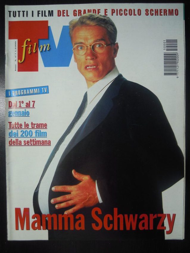FILM TV magazine side cover Issue 1 1 January 1995