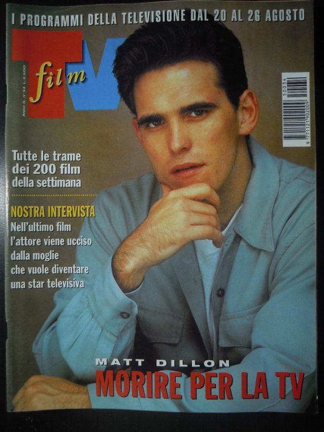 FILM TV magazine side cover Issue 34 20 August 1995
