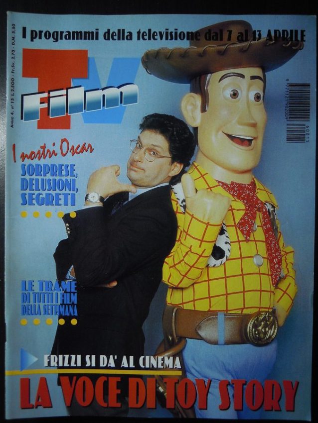 FILM TV magazine side cover Issue 15 7 April 1996