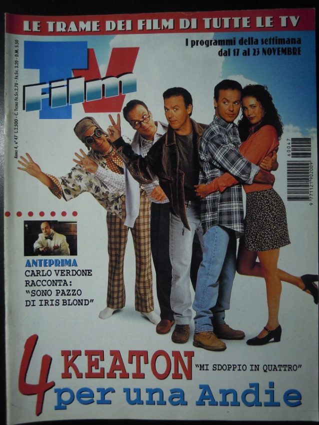 FILM TV magazine side cover Issue 47 17 November 1996